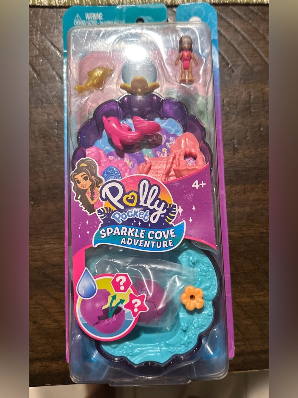 Polly Pocket Sparkle Cove Adventure Underwater Lagoon Compact Playset